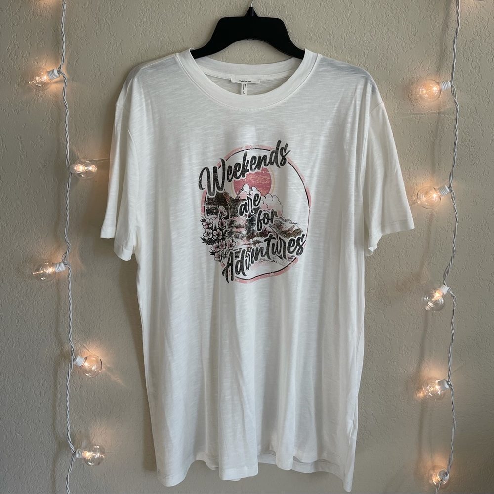 NEW Weekends are for adventure tee